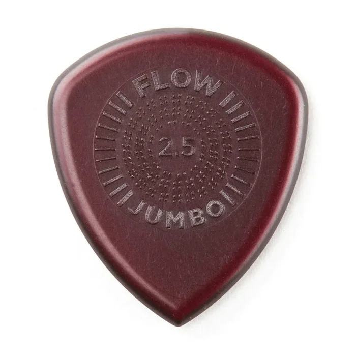 Dunlop 547P 2.5 Flow Jumbo Grip Pick 3-Pack
