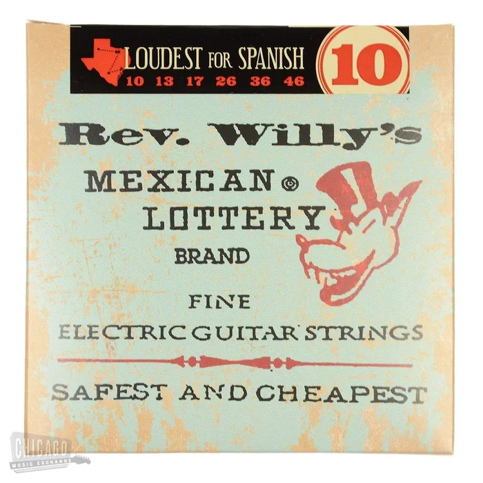 Dunlop Reverend Willy’s String Set – Medium 10-46