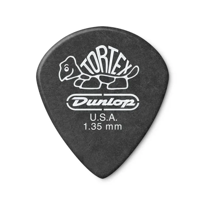 Dunlop Tortex 1.35mm Jazz III Pitch Black 2 Pack (24) Bundle