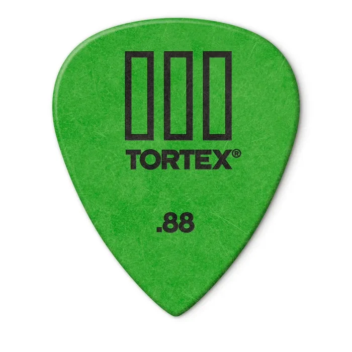 Dunlop Tortex T3 Sharp Guitar Picks .88mm (12)