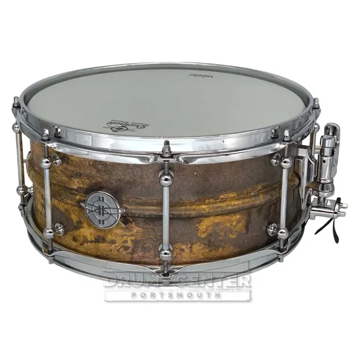 Dunnett Classic 2N Antique Brass Snare Drum 14×6.5 “Twenty 2”