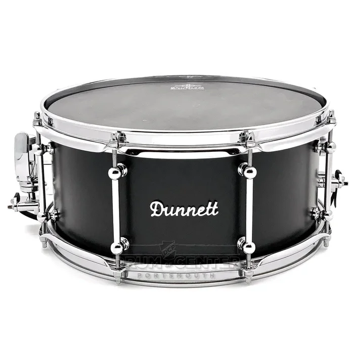 Dunnett Classic Sledge Snare Drum 14×6.5 Matte Black