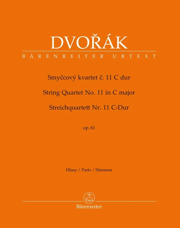 Dvorak, A.(Schick): String Quartet No.11, Op. 61 in C Major | Metzler Violins