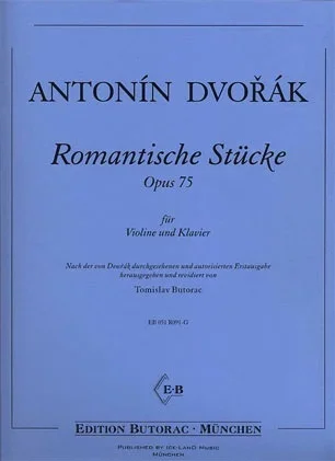 Dvorak, Antonin: Romantic Piece (violin & piano)