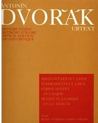 Dvorak, Antonin: Sextet Op.48 (2 violins, 2 violas, 2 cellos), Barenreiter