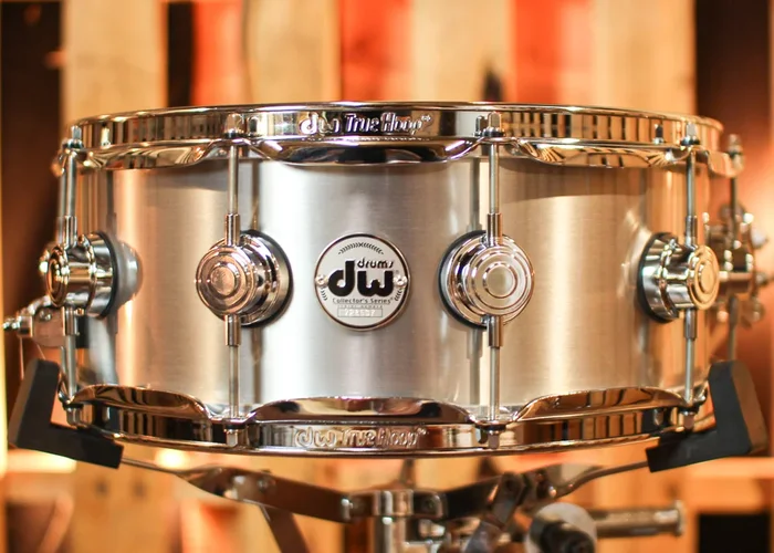 DW 5.5×14 Collector’s 1mm Thin Aluminum Snare Drum – DRVM5514SVC