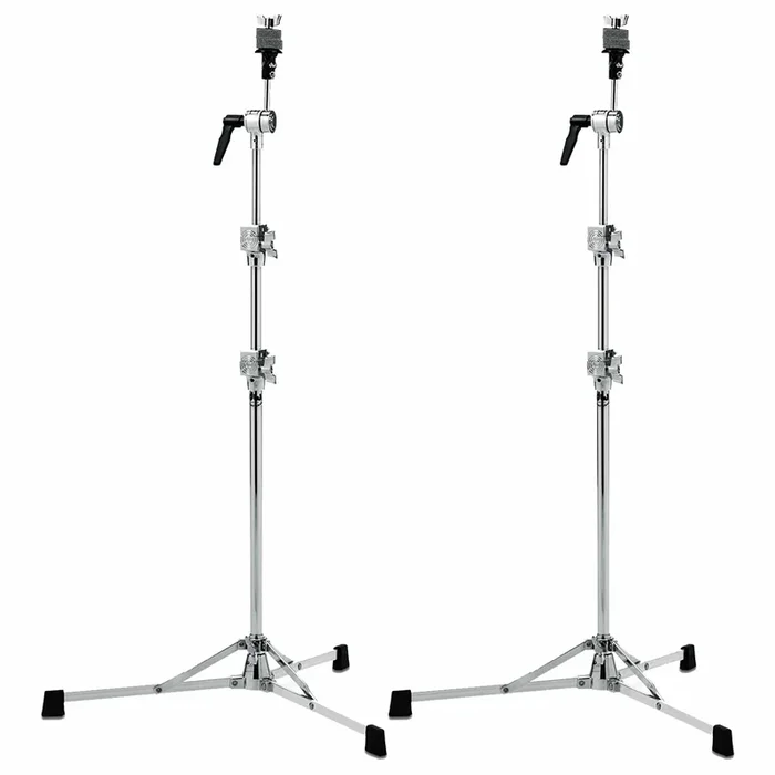 DW 6710 Straight Cymbal Stand Flat Base (2 Pack Bundle)