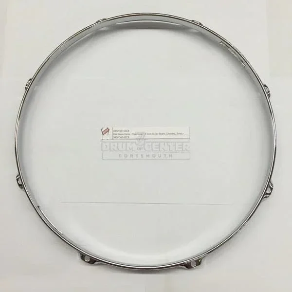 DW DRSPCH16SCR Truehoop 16″ 8 Ear Snare, Chrome, 3mm
