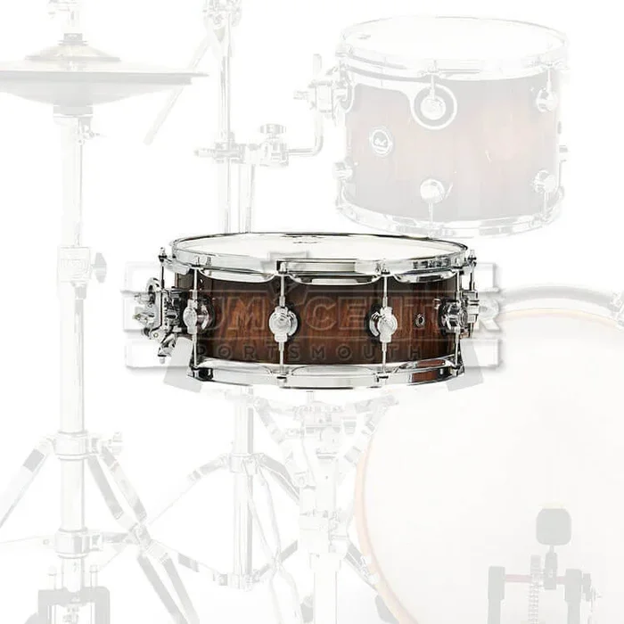 DW DWe Electronic/Acoustic Snare Drum 14×5 Curly Maple Burst
