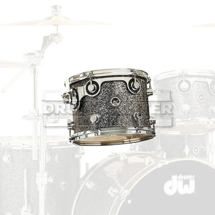 DW DWe Electronic/Acoustic Tom 12×9 Black Galaxy