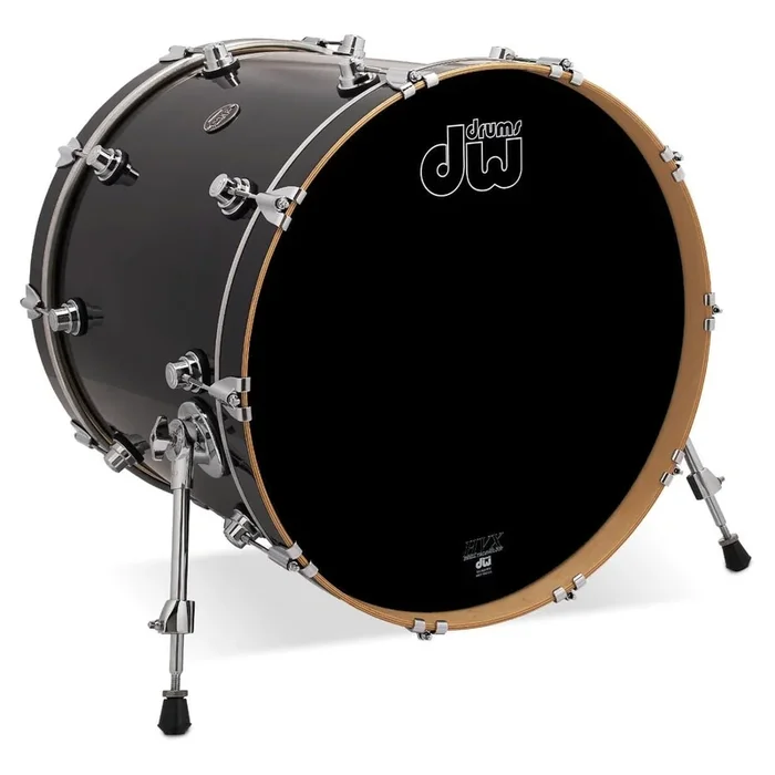 DW Performance Bass Drum 22×18 Ebony Stain