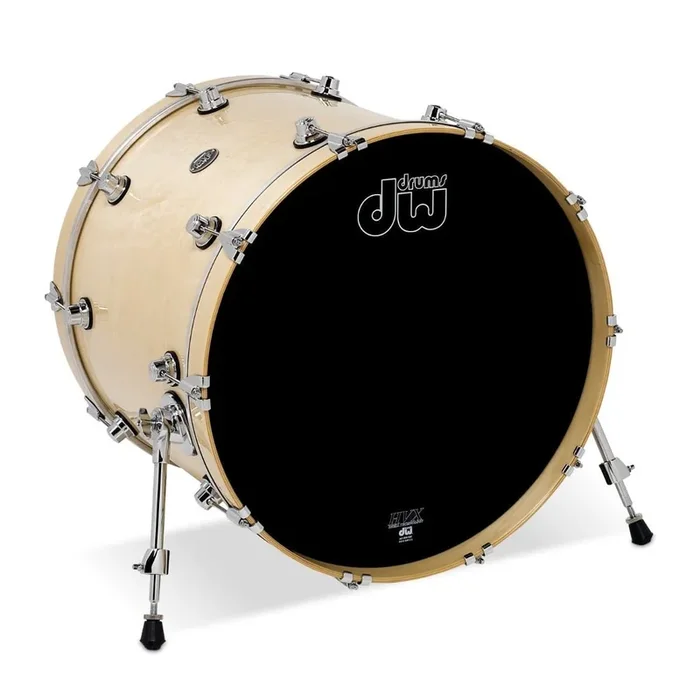 DW Performance Bass Drum 22×18 Natural Lacquer