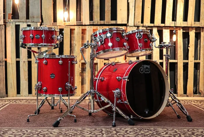 DW Performance Candy Apple Drum Set – 16×20,8×10,9×12,14×14,6.5×14
