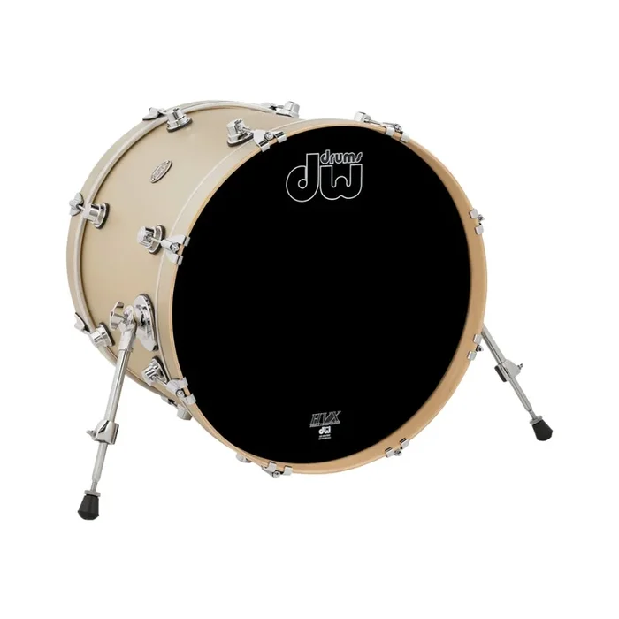 DW Performance Series Bass Drum – 16 x 20 inch – Natural Lacquer
