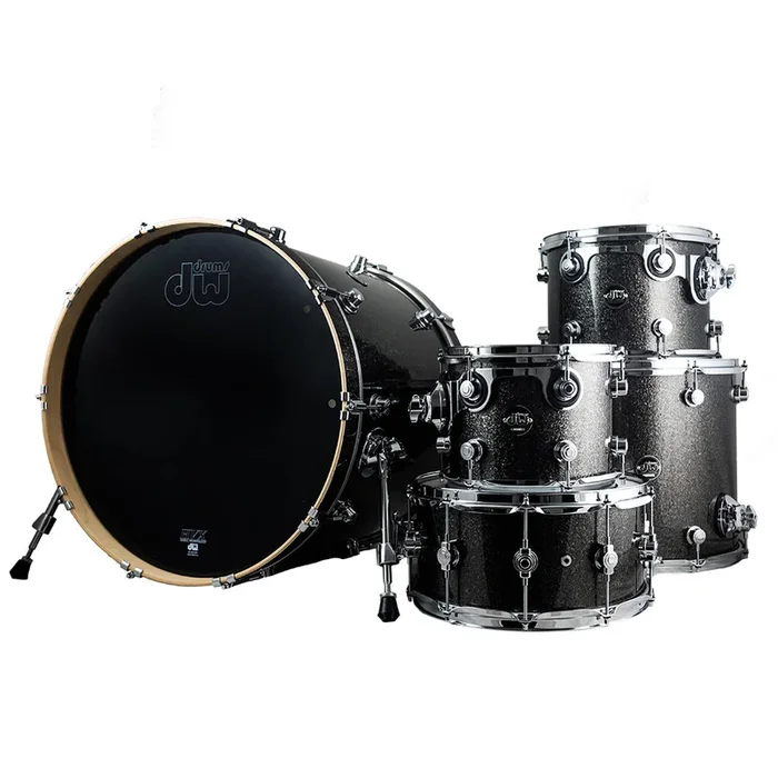 DW Performance Series™ 5-Piece Shell Pack – Pewter Sparkle