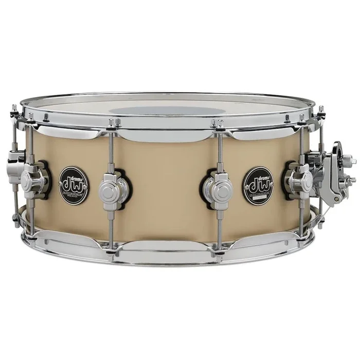 DW Performance Snare Drum 14×5.5 Hard Satin Gold Mist