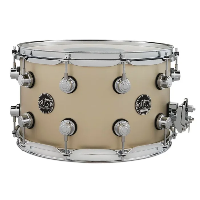 DW Performance Snare Drum 14×8 Hard Satin Gold Mist