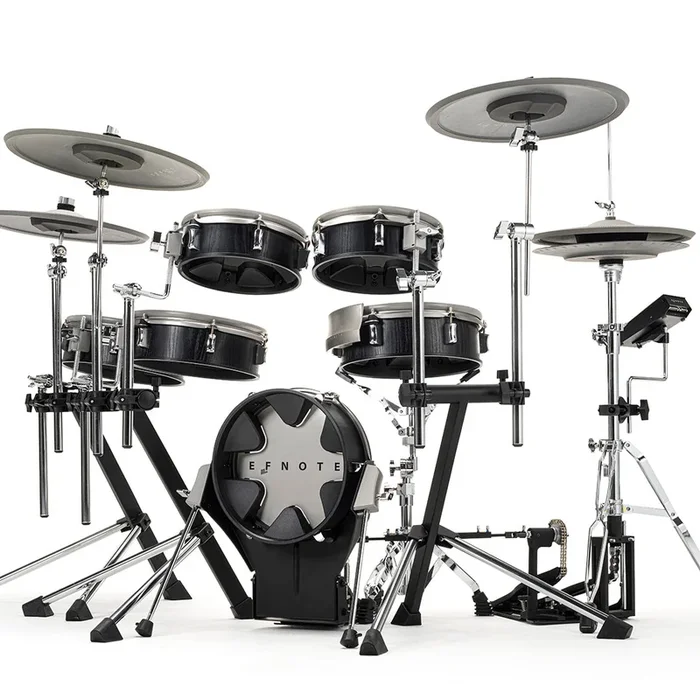 EFNOTE 3X Electronic Drum Set – Black Oak