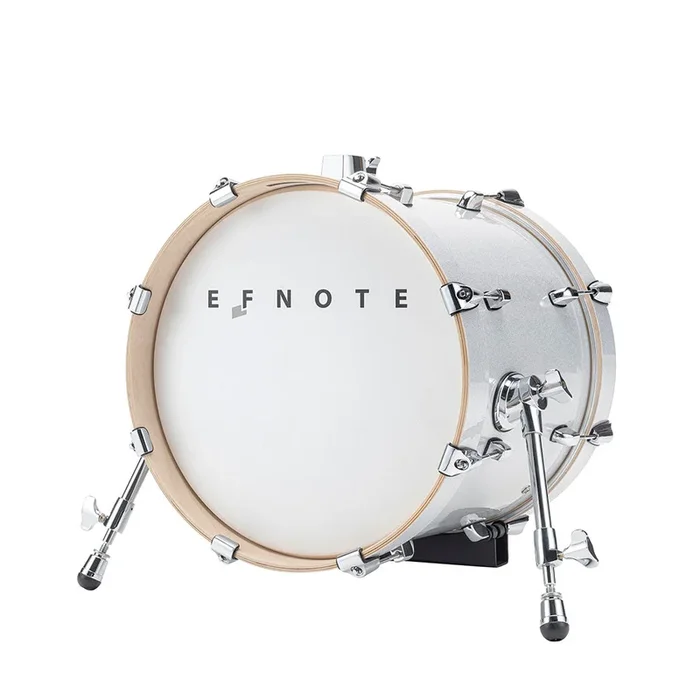 EFNOTE EFDK1612WS 16×12 Kick Drum – White Sparkle