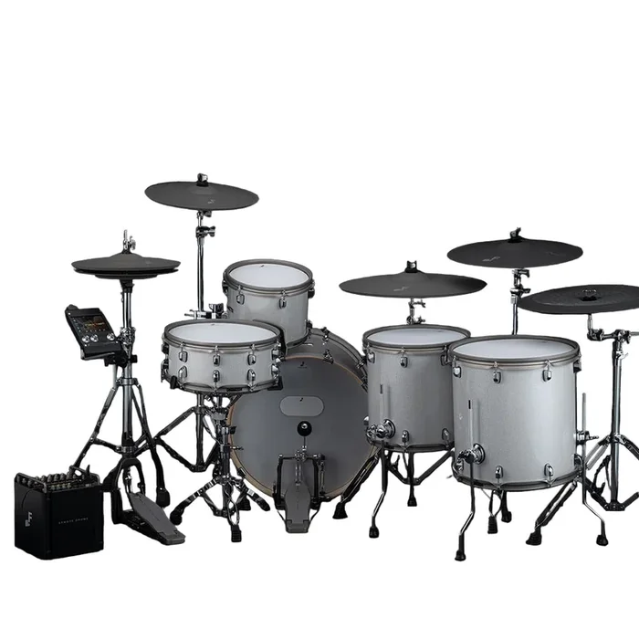 EFNOTE PRO 703 Power Electronic Drum Set White Sparkle