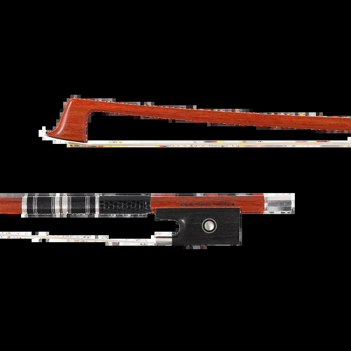 Egidius Dorfler *** Pernambuco Violin Bow with Round Stick and Stirling Silver Mounting