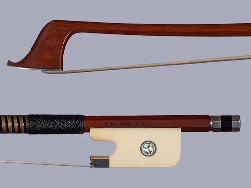 EMIL KUEHNL ** silver & ivory cello bow 83.4 | Metzler Violins