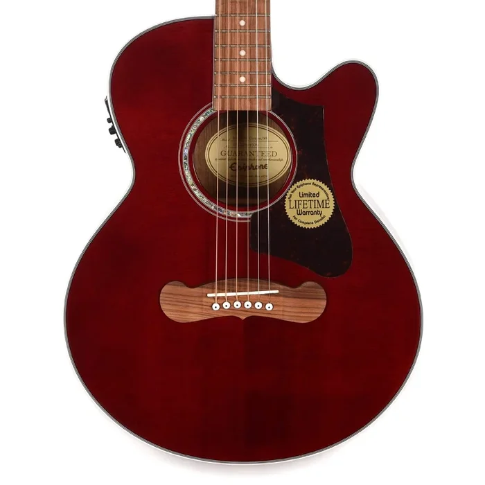 Epiphone EJ-200 Coupe Parlor Wine Red