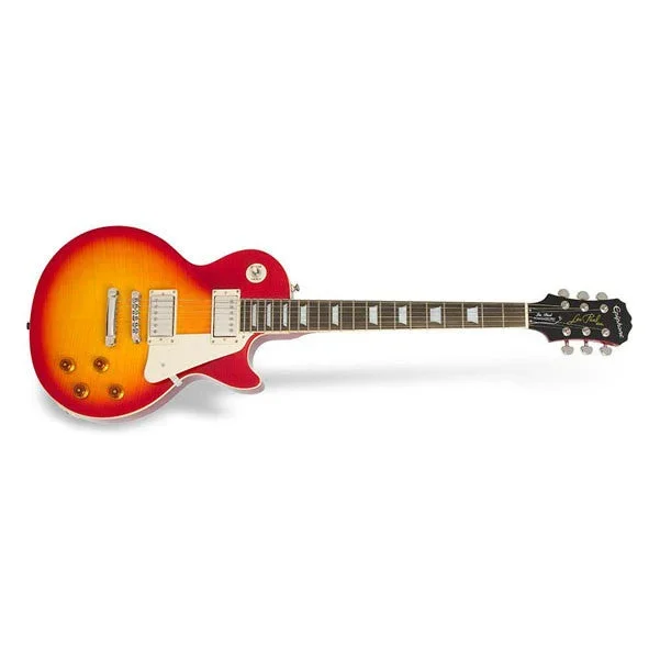 Epiphone ENLPHSNH1 Les Paul Plus Pro Electric Guitar – Heritage Cherry
