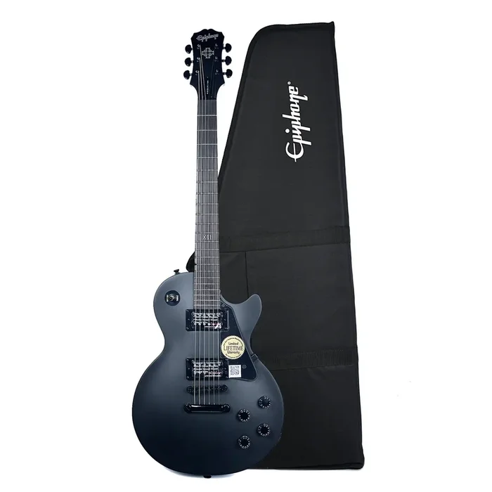 Epiphone Goth LP Studio Pitch Black BH w/KillPot w/Premium Gig Bag
