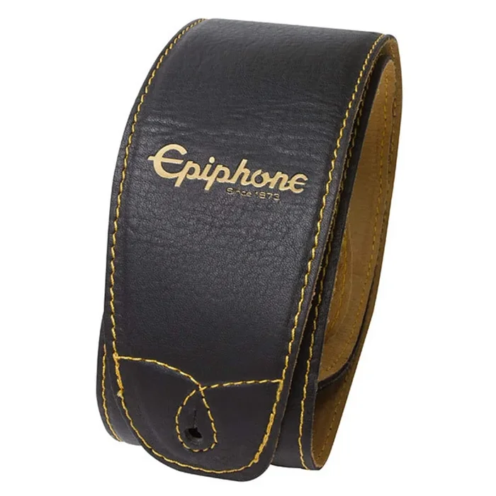 Epiphone Leather Strap Black