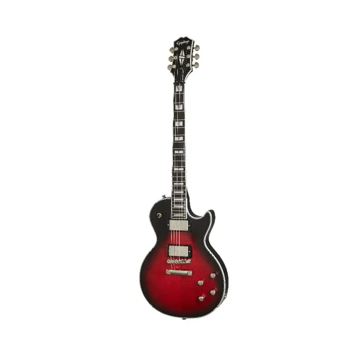 Epiphone Les Paul Prophecy 6 String Electric Guitar – Red Tiger Aged Gloss