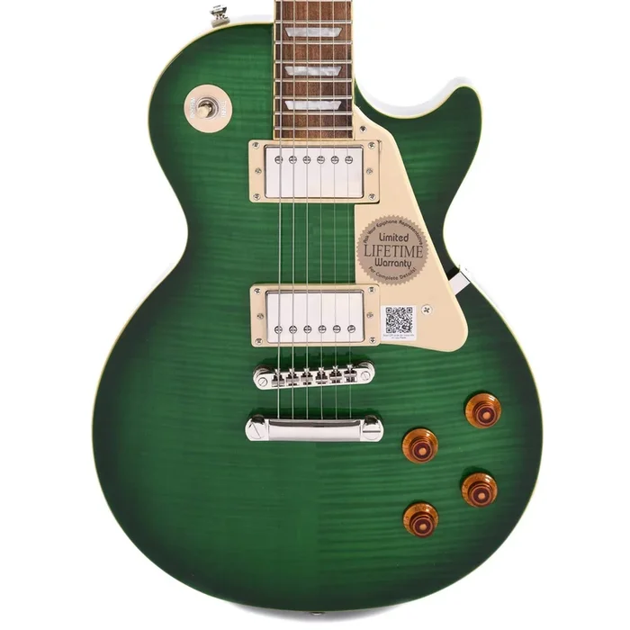 Epiphone Les Paul Standard Plus-Top Pro Green Burst w/ProBuckers & Coil-Tap