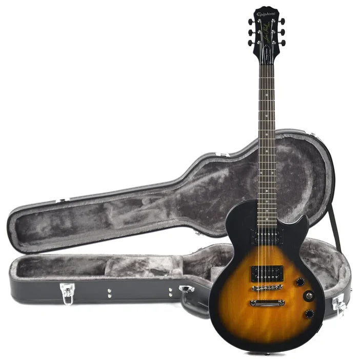 Epiphone LP Special VE Vintage Sunburst (Vintage Finish) CH and Epiphone Hardshell Case Bundle
