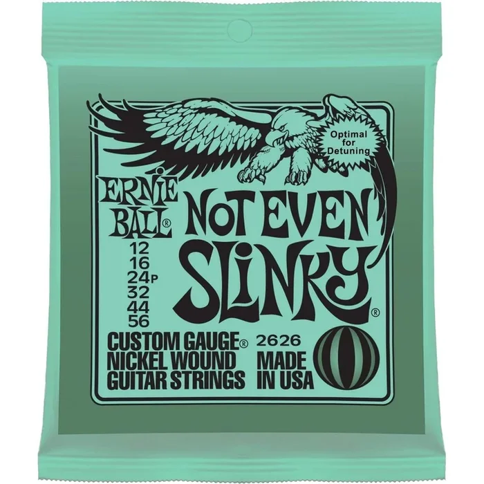Ernie Ball 2626 Not Even Slinky Nickel Wound Set, .012 – .056