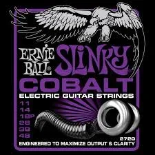 Ernie Ball 2720 Power Slinky Cobalt Electric Guitar Strings – .011-.048