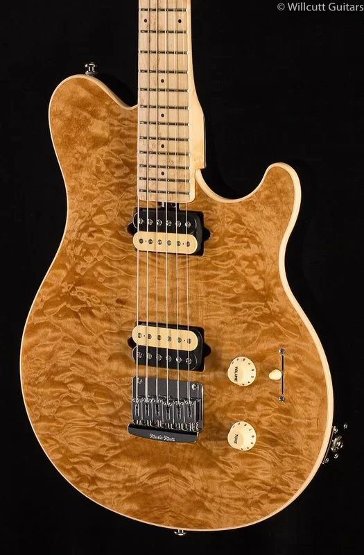 Ernie Ball Music Man Axis Super Sport STD Natural Quilt, Maple