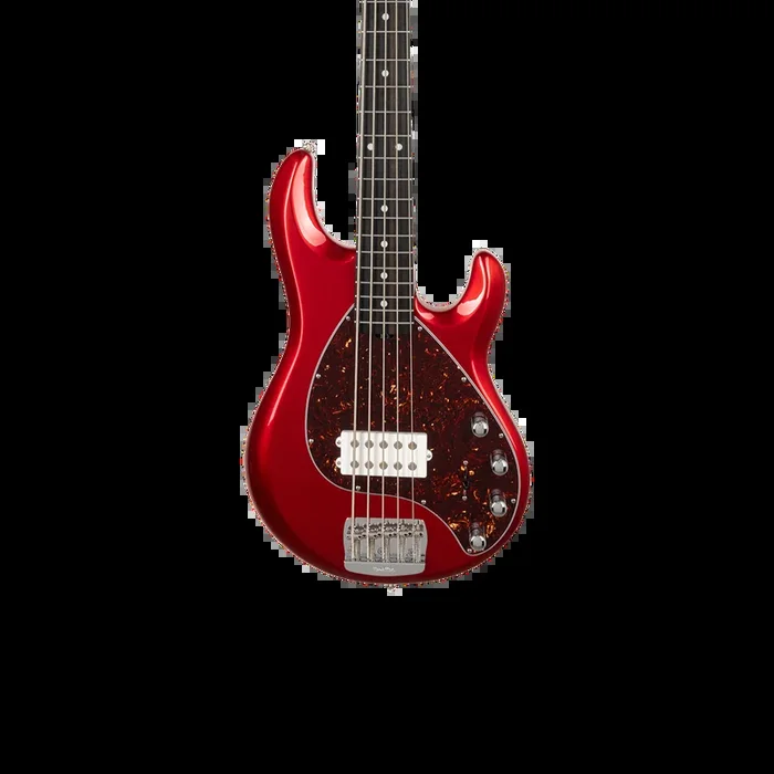 Ernie Ball Music Man StingRay Special 5 Candyman Ebony Matching Headstock Shell PG w/Mono Softshell Case