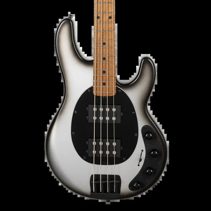 Ernie Ball Music Man StingRay Special HH Black Rock Ebony Black PG Black Hdw w/Mono Softshell Case