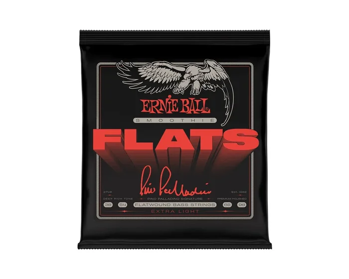 Ernie Ball Pino Palladino Signature Smoothie Flats Bass Strings – 38-98 Gauge