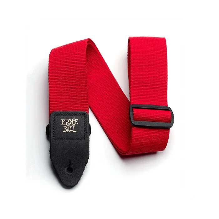 Ernie Ball Polypropylene Guitar Strap – Red