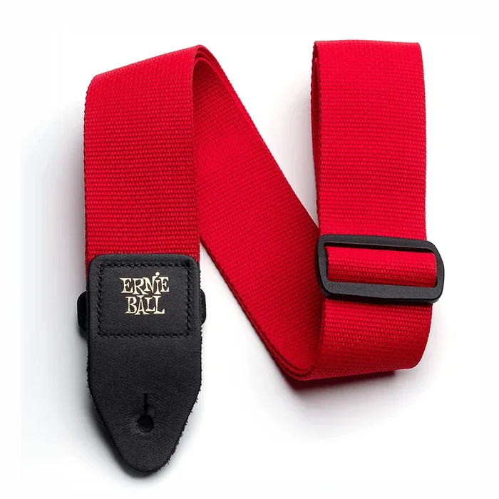 Ernie Ball Red Polypro Guitar Strap