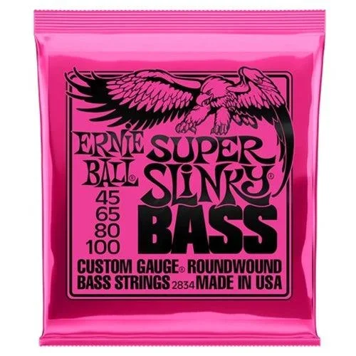 Ernie Ball Slinky Series Bass Guitar Strings | Super Slinky