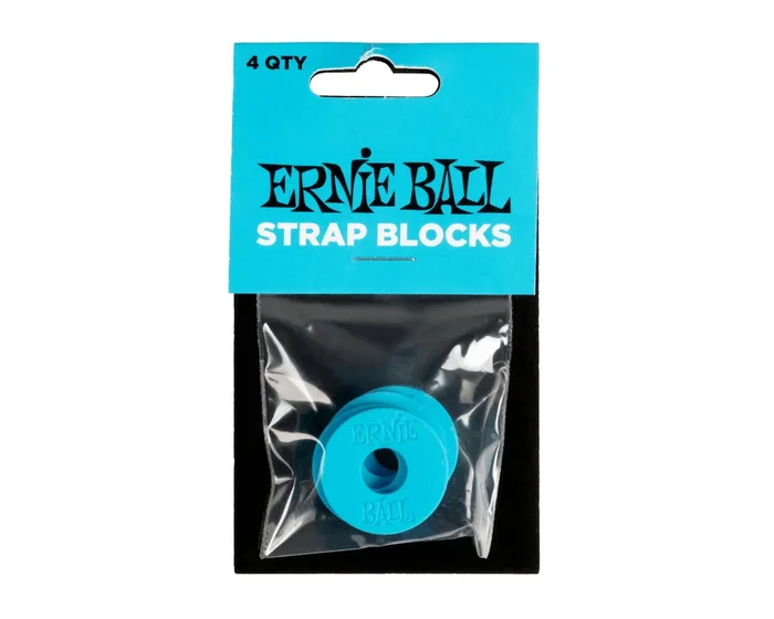 Ernie Ball Strap Blocks – Blue
