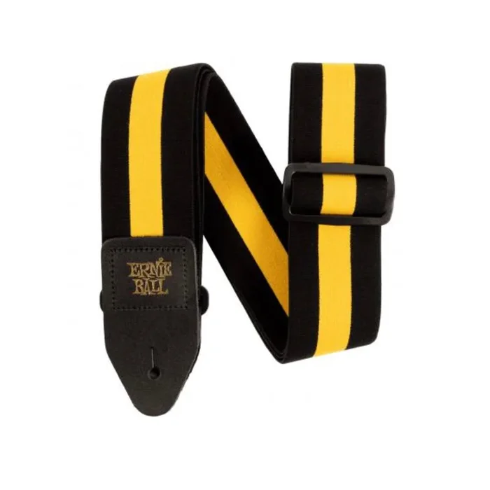 Ernie Ball Stretch Comfort Strap – Racer Yellow