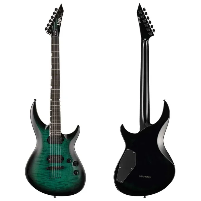 ESP LTD H3-1000FM Horizon-3 Electric Guitar – Black Turquoise Burst