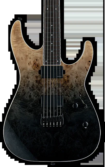 ESP LTD M-1000HT Burl Black Fade