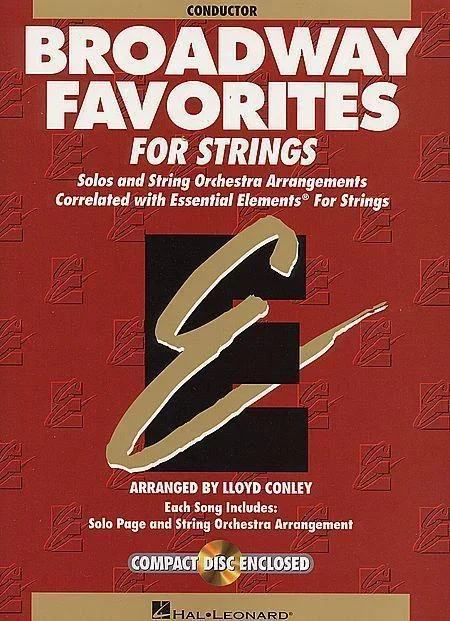 Essential Elements Broadway Favourites Conductor
