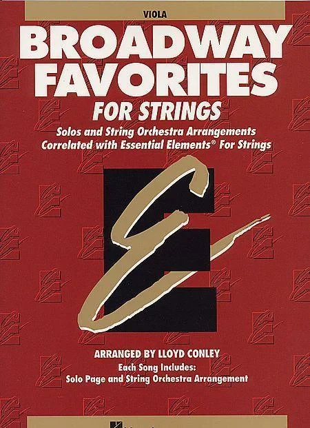 Essential Elements Broadway Favourites Viola