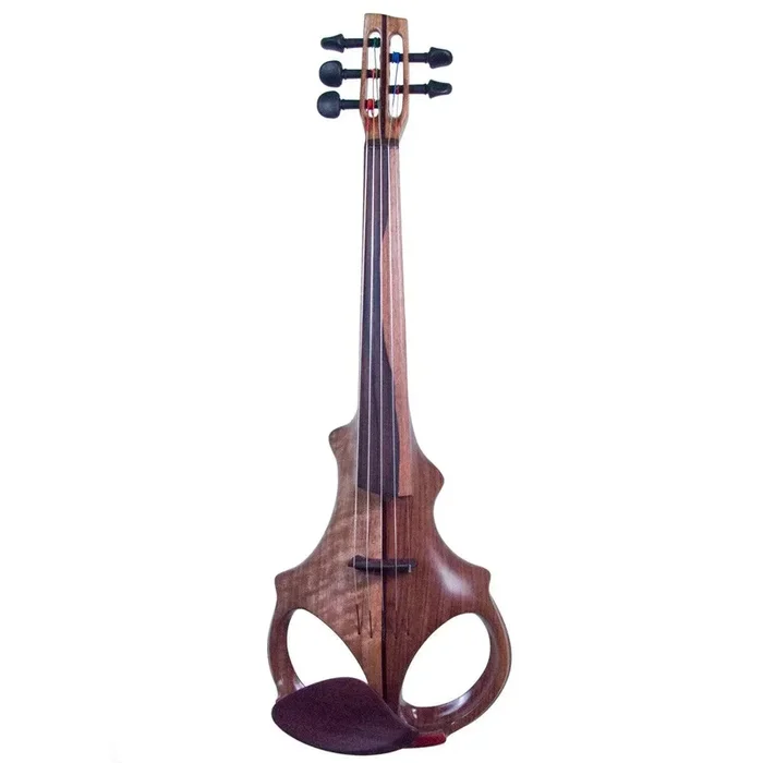 ETJ 5-string Electric Violin, neck-thru walnut body & two-tone ziricote fingerboard