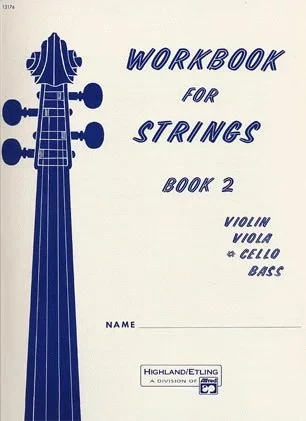 Etling, F.R.: Workbook for Strings, Bk.2 (cello)